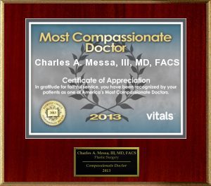 Dr. Charles Messa - Voted Most Compassionate Doctor