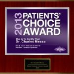 Dr. Charles Messa - 2013 Patients' Choice Award